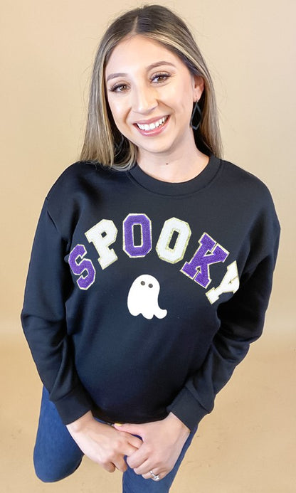 Spooky Chenille Sweatshirt