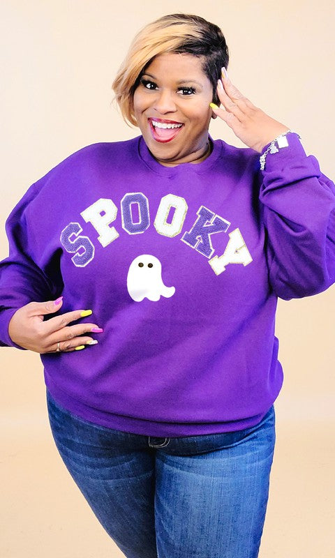 Spooky Chenille Sweatshirt