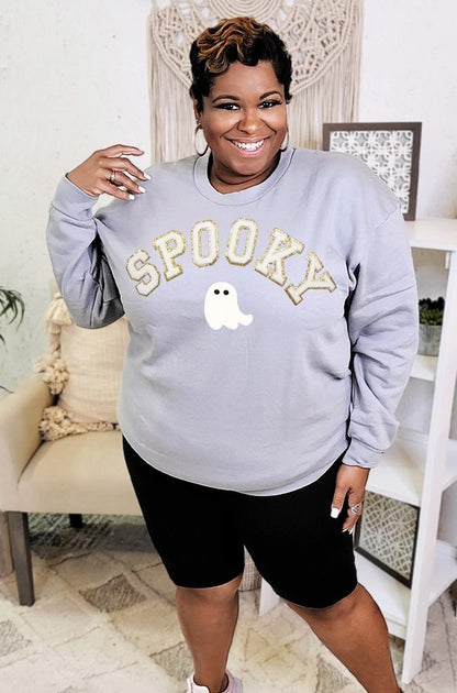 Spooky Chenille Sweatshirt