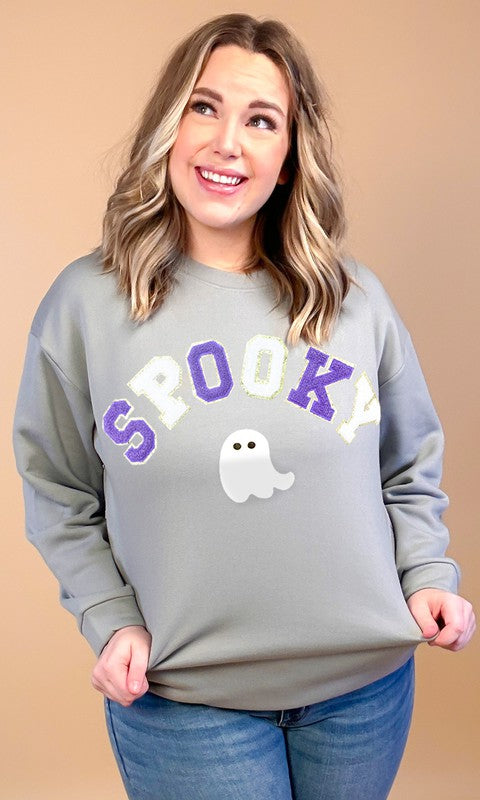 Spooky Chenille Sweatshirt