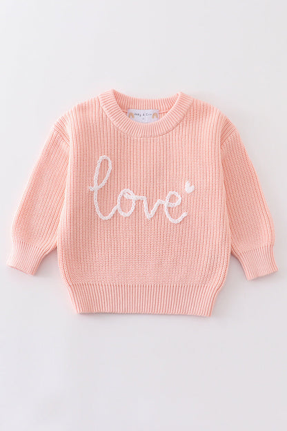 Hand made love sweater